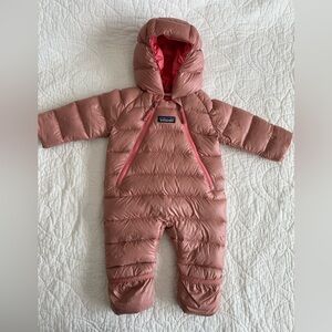 Patagonia Infant Down Bunting - Dusty Rose Pink